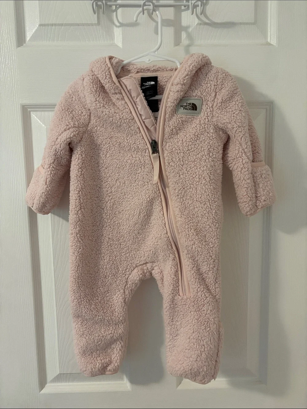 The North Face plush sherpa